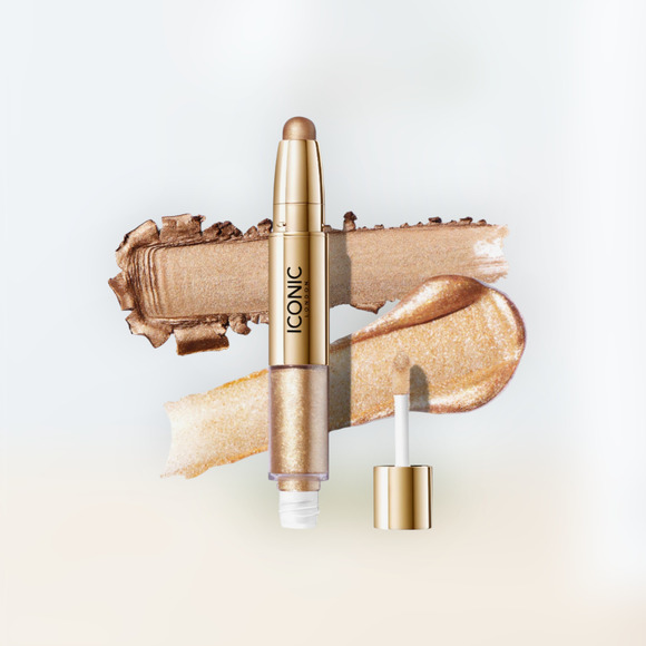 Iconic London New Glaze Crayon dual ended eye color in Mirage full size - Picture 1 of 10